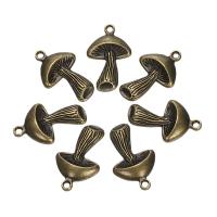 Zinc Alloy Jewelry Pendants, mushroom, antique bronze color plated, vintage & Unisex Approx 