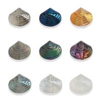 Plattierte Lampwork Perlen, Schale, DIY, keine, 12x14mm, ca. 200PCs/Tasche, verkauft von Tasche