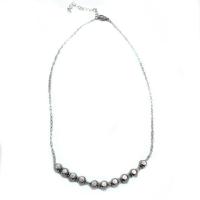 Stainless Steel Jewelry Necklace, 314 Stainless Steel, wave chain & fashion jewelry & Unisex, original color Approx 18.1 Inch 