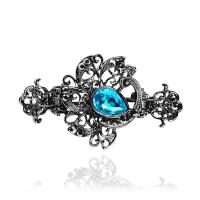 Hair Claw Clips, Zinc Alloy, Unisex & with rhinestone 