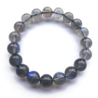 Perles en labradorite, DIY, gris Environ 38-40 cm, Vendu par brin