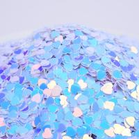 Plastic Sequin Beads, PVC Plastic, Heart, DIY 4mm, Approx 