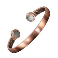 Copper Cuff Bangle, fashion jewelry & Unisex, 8mm Approx 7.48 Inch 