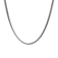 Stainless Steel Jewelry Necklace, 314 Stainless Steel, with 1.96inch extender chain, fashion jewelry & Unisex & snake chain, original color Approx 20.2 Inch 