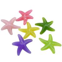 Acrylic Hair Accessories DIY Findings, Starfish 