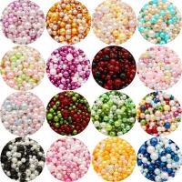 ABS Plastic Beads, ABS Plastic Pearl, Round, DIY 3-8mm, Approx 