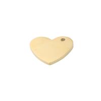 Stainless Steel Heart Pendants, 304 Stainless Steel, Vacuum Ion Plating, fashion jewelry & polished & DIY & Unisex 