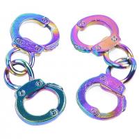 Zinc Alloy Jewelry Pendants, Handcuffs, colorful plated & for man Approx 19.69 Inch 