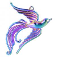 Zinc Alloy Animal Pendants, Phoenix, colorful plated, Unisex Approx 19.69 Inch 