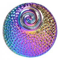 Zinc Alloy Jewelry Pendants, Round, colorful plated, Unisex Approx 19.69 Inch 