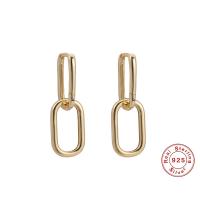 Huggie Hoop Drop Earring, 925 Sterling Silver, plated, for woman 