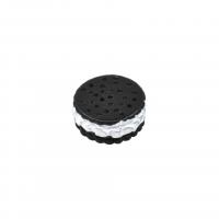 Mobile Phone DIY Decoration, Resin, Biscuit, black Approx 