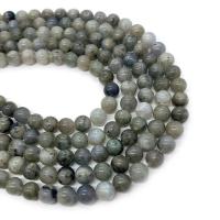 Perles en labradorite, Rond, DIY & normes différentes pour le choix, couleurs mélangées Environ 14.96 pouce, Vendu par brin