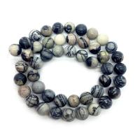 Network Stone Beads, Round, DIY mixed colors Approx 14.96 Inch 