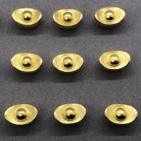 Beaucoup de perles de cuivre, laiton, lingot, Placage de couleur d'or, DIY, doré Vendu par PC