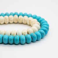 Synthetic Turquoise Beads, Abacus, DIY Approx 14.96 Inch 