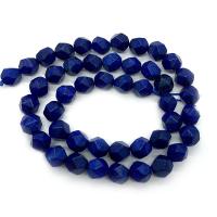 Natural Lapis Lazuli Beads, Round, Star Cut Faceted & DIY blue Approx 14.96 Inch 