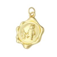 Animal Brass Pendants, plated, fashion jewelry & DIY Approx 3mm 