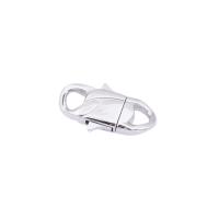 Titanium Steel Interlocking Clasp, polished, DIY, original color, 8mm 