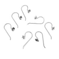 Stainless Steel Hook Earwire, 304 Stainless Steel, polished, fashion jewelry & DIY & Unisex, original color 