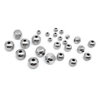 304 Stainless Steel Positioning Bead, machine polished, DIY & Unisex original color 