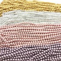 Abalorios de Nácar de Mar de Sur, Shell Pearl, Esférico, pulido, Bricolaje & facetas & glaseado, más colores para la opción, 8mm, longitud:aproximado 38 cm, Vendido por Sarta