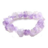 Amethyst Bracelet, irregular, fashion jewelry & Unisex, 12*10mm,12*18mm Approx 7 Inch 