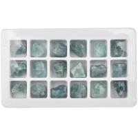 Fluorita verde Espécimen de Minerales, natural, verde, 2-3cm, 18PCs/Caja, Vendido por Caja