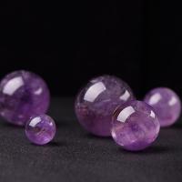 Amethyst Anhänger Februar Birthstone, rund, verschiedene Größen vorhanden, violett, verkauft von PC