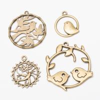 Zinc Alloy Hollow Pendants, antique bronze color plated, vintage & DIY Approx 