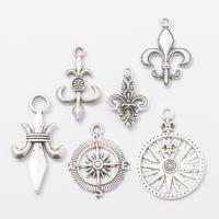 Zinc Alloy Jewelry Pendants, antique silver color plated, vintage & DIY Approx 