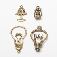 Zinc Alloy Jewelry Pendants, Lamp, antique bronze color plated, vintage & DIY Approx 