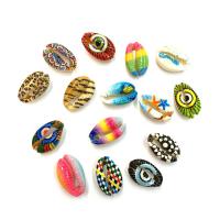 La Perla De Concha Del Mar, Nácar, Nácar, Bricolaje & diferentes estilos para la opción & esmalte, color mixto, 19x14mm, 50PCs/Bolsa, Vendido por Bolsa