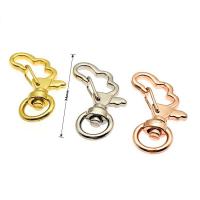 Zinc Alloy Bag Buckle, Vacuum Ion Plating, multifunctional & DIY & Unisex 34mm 