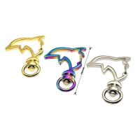 Zinc Alloy Bag Buckle, Dolphin, plated, multifunctional & DIY & Unisex 