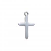 Stainless Steel Cross Pendants, 304 Stainless Steel, fashion jewelry & DIY, original color 