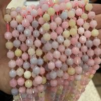 Perles de morganite, Surface de coupe de l'étoile & DIY, couleurs mélangées Environ 38 cm, Vendu par brin