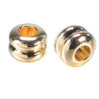 Brass Spacer Beads, Round, plated, DIY 