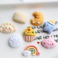 Mobile Phone DIY Decoration, Resin, Cartoon 1.0-2.0cm 