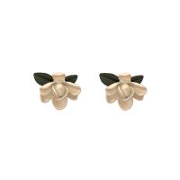 Brass Stud Earring, fashion jewelry & for woman 