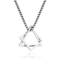 Stainless Steel Jewelry Necklace, 304 Stainless Steel, polished, fashion jewelry & Unisex, original color Approx 17.72 Inch 