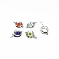Stainless Steel Connector Setting, 304 Stainless Steel, machine polished, DIY & Unisex, original color, 7mm 