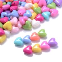 Acrylic Jewelry Beads, Heart, DIY Approx 