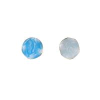 Enamel Zinc Alloy Stud Earring, fashion jewelry & for woman, 20mm 