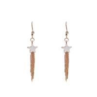 Fashion Fringe Earrings, Zinc Alloy, fashion jewelry & for woman & with rhinestone 