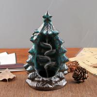 Incense Smoke Flow Backflow Holder Ceramic Incense Burner, Porcelain, handmade, for home and office & durable 