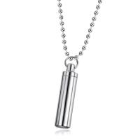 Stainless Steel Chain Necklace, 316 Stainless Steel, Perfume Bottle, machine polished, fashion jewelry & DIY & Unisex original color 