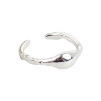 Anillo de Plata Ley, Plata de ley 925, chapado, Ajustable & diverso tamaño para la opción & para mujer, más colores para la opción, Vendido por UD