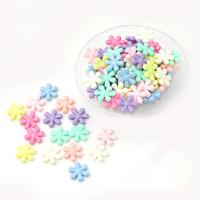 固体アクリル ビーズ, アクリル, 花形, DIY, ミックスカラー 売り手 バッグ