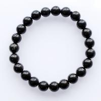 Esfalerita Pulsera, pulido, unisexo, Negro, longitud:aproximado 21 cm, Vendido por UD